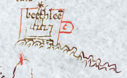 Bethlehem, from the Oxford Outremer Map